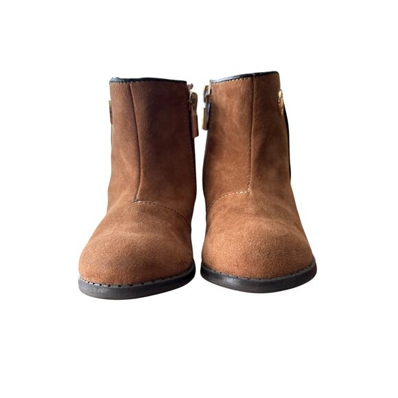 Michael Kors Toddler Boots Size 8 Leopard Zip EUC - Picture 3 of 12